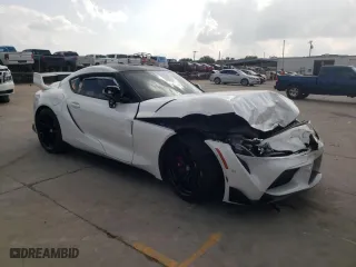 2020 Toyota GR Supra 3.0 with VIN WZ1DB4C09LW028428, listed as a Copart auction lot 50185354 with 0 mi miles. Bid and sale history available at carsss.com. Image 4.