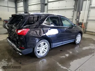 2018 Chevrolet Equinox Premier with VIN 2GNAXWEX8J6261093, listed as a Copart auction lot 50738475 with 102,766 mi miles and Salvage Title. Bid and sale history available at carsss.com. Image 3.