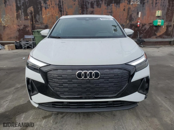 2024 Audi Q4 e-tron Sportback Premium with VIN WA122BFZ5RP007285, listed as a Copart auction lot 82339564 with 12,006 mi miles and Salvage Title. Bid and sale history available at carsss.com. Image 5.