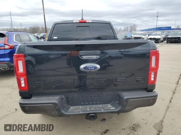2023 Ford Ranger XL with VIN 1FTER4FH5PLE32303, listed as a Copart auction lot 52417505 with 26,392 mi miles and Salvage title. Bid and sale history available at DreamBid. Image 6.