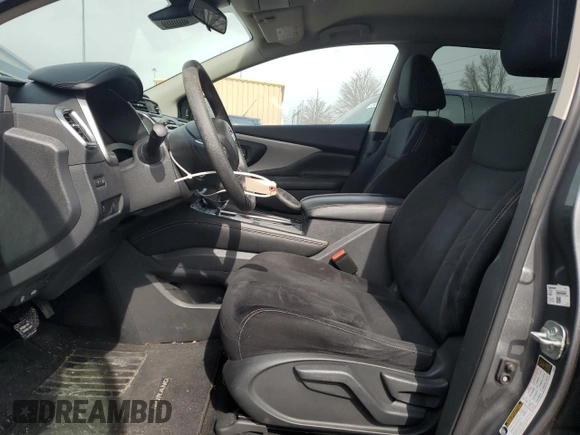 2022 Nissan Murano S with VIN 5N1AZ2AJ0NC122761, listed as a Copart auction lot 46305155 with 44,107 mi miles and Salvage Title. Bid and sale history available at DreamBid. Image 7.