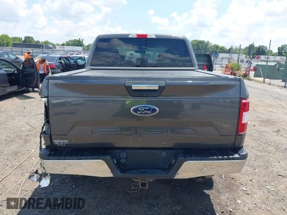 2019 Ford F-150 XL with VIN 1FTEW1E52KKE98899, listed as a IAAI auction lot 42576904 with 168,223 mi miles and . Bid and sale history available at DreamBid. Image 17.