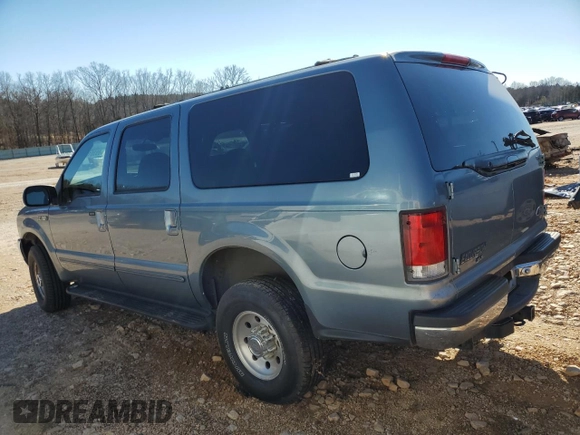 2000 Ford Excursion XLT z VIN 1FMNU41S8YED96108, wystawiony jako Copart lot #89351655 z przebiegiem 141 351 mil mil oraz Szkoda całkowita • Salvage title. Historia ofert i sprzedaży dostępna na DreamBid. Obrazek 2.