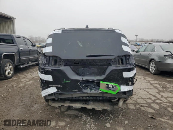 2021 Chrysler Pacifica Hybrid Limited с VIN 2C4RC1S79MR553384, выставлен на аукционе Copart как лот 43167425 с пробегом 49 367 миль миль и На запчасти • Non repairable. История ставок и продаж доступна на DreamBid. Изображение 6.
