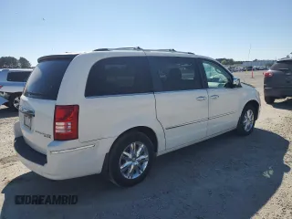 2010 Chrysler Town & Country Limited with VIN 2A4RR7DXXAR398851, listed as a Copart auction lot 50356105 with 181,565 mi miles and Salvage Title. Bid and sale history available at carsss.com. Image 3.
