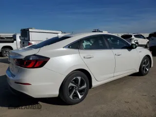 2021 Honda Insight EX with VIN 19XZE4F56ME009835, listed as a Copart auction lot 50637295 with 36,515 mi miles and Salvage Title. Bid and sale history available at carsss.com. Image 3.