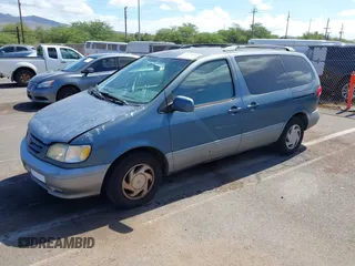 2001 Toyota Sienna LE with VIN 4T3ZF13C41U387019, listed as a IAAI auction lot 42540086 with 118,682 mi miles and . Bid and sale history available at DreamBid. Image 2.