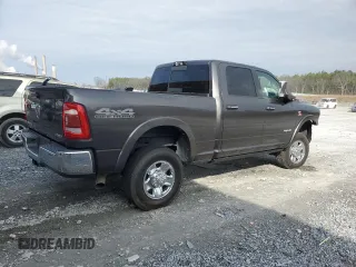 2021 Ram 2500 Laramie with VIN 3C6UR5FL5MG591697, listed as a Copart auction lot 44779435 with 37,736 mi miles and Salvage Title. Bid and sale history available at carsss.com. Image 3.