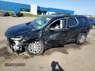 2023 Chevrolet Traverse LT Cloth with VIN 1GNEVGKW9PJ140268, listed as a Copart auction lot 52632523 with 20,255 mi miles. Bid and sale history available at carsss.com. Image 1.