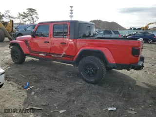 2021 Jeep Gladiator Willys with VIN 1C6HJTAG0ML577247, listed as a Copart auction lot 43350413 with 11,301 mi miles. Bid and sale history available at carsss.com. Image 2.