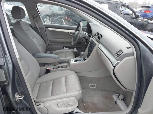 2006 Audi A4 2.0T with VIN WAUDF78E96A234033, listed as a IAAI auction lot 41850473 with 204,204 mi miles. Bid and sale history available at carsss.com. Image 5.