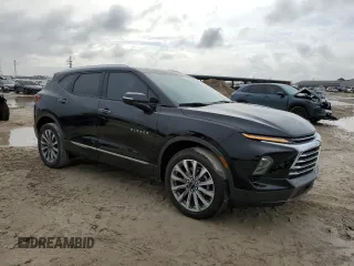 2024 Chevrolet Blazer Premier with VIN 3GNKBFR44RS189096, listed as a Copart auction lot 47016735 with 7,798 mi miles and Salvage title. Bid and sale history available at DreamBid. Image 4.