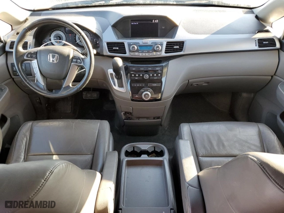 2011 Honda Odyssey EX-L with VIN 5FNRL5H69BB039923, listed as a Copart auction lot 50153435 with 182,055 mi miles and Salvage Title. Bid and sale history available at carsss.com. Image 8.