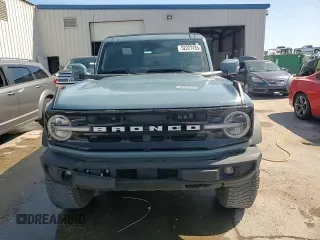 2022 Ford Bronco with VIN 1FMEE5DP3NLB62749, listed as a Copart auction lot 52227435 with 59,444 mi miles and Salvage Title. Bid and sale history available at DreamBid. Image 14.