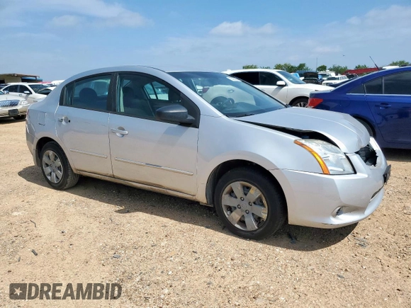 2012 Nissan Sentra SR with VIN 3N1AB6AP6CL726078, listed as a Copart auction lot 58065285 with 186,346 mi miles and Salvage title. Bid and sale history available at DreamBid. Image 4.