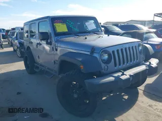 2017 Jeep Wrangler Unlimited Sport with VIN 1C4BJWDG1HL709191, listed as a IAAI auction lot 41360554 with 64,527 mi miles. Bid and sale history available at carsss.com. Image 1.