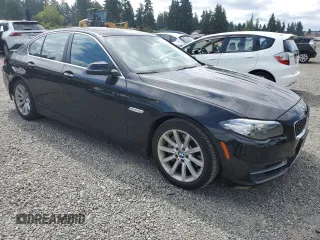 2014 BMW 5 Series 535i xDrive with VIN WBA5B3C52ED536678, listed as a Copart auction lot 61606815 with 53,412 mi miles and Salvage title. Bid and sale history available at DreamBid. Image 4.