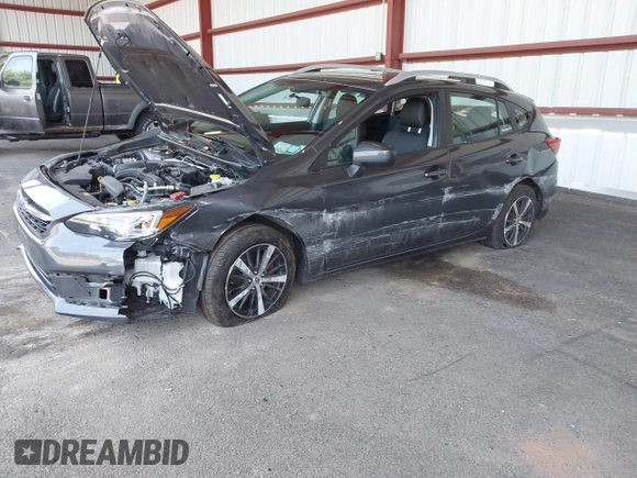 2023 Subaru Impreza Premium с VIN 4S3GTAV65P3705037, выставлен на аукционе IAAI как лот 42381399 с пробегом 42 022 миль миль и . История ставок и продаж доступна на DreamBid. Изображение 6.