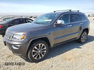 2017 Jeep Grand Cherokee Overland with VIN 1C4RJFCG3HC772695, listed as a Copart auction lot 64071635 with 90,710 mi miles and Clean title. Bid and sale history available at DreamBid. Image 1.