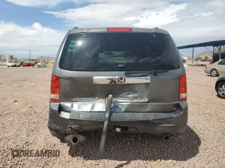 2011 Honda Pilot EX with VIN 5FNYF3H42BB044645, listed as a Copart auction lot 53085705 with 208,345 mi miles and Salvage Title. Bid and sale history available at carsss.com. Image 6.