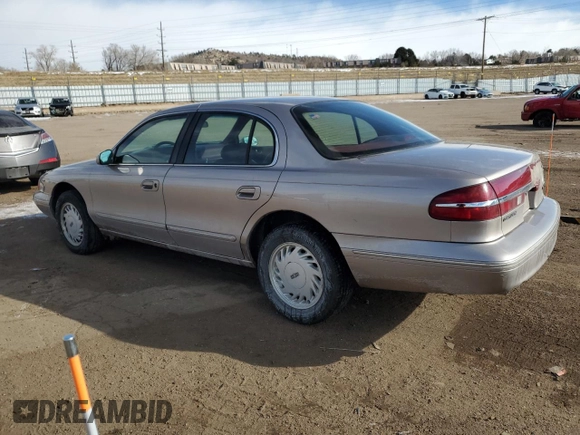 1995 Lincoln Continental with VIN 1LNLM97V4SY691749, listed as a Copart auction lot 41815915 with 69,582 mi miles and Salvage Title. Bid and sale history available at carsss.com. Image 2.