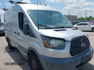2016 Ford Transit Cargo z VIN 1FTYE1CM0GKB33378, wystawiony jako IAAI lot #42327987 z przebiegiem 156 020 mil mil oraz . Historia ofert i sprzedaży dostępna na DreamBid. Obrazek 1.