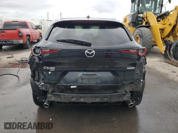 2024 Mazda CX-30 S Premium with VIN 3MVDMBDM1RM680465, listed as a Copart auction lot 45893395 with 13,049 mi miles and Non repairable. Bid and sale history available at DreamBid. Image 6.