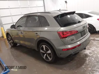 2023 Audi Q5 S line Prestige with VIN WA1FAAFY9P2114601, listed as a IAAI auction lot 41757850 with 13,898 mi miles. Bid and sale history available at carsss.com. Image 3.