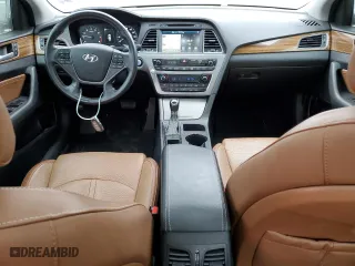 2015 Hyundai Sonata 2.4L Limited with VIN 5NPE34AF9FH066565, listed as a Copart auction lot 81133344 with 79,802 mi miles and Salvage Title. Bid and sale history available at carsss.com. Image 8.