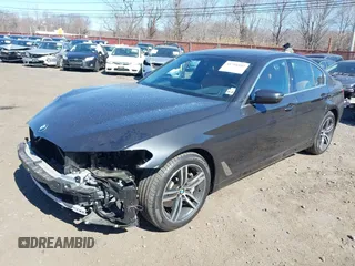 2021 BMW 5 Series 530i xDrive with VIN WBA13BJ05MCF37926, listed as a IAAI auction lot 41704102 with 22,072 mi miles and . Bid and sale history available at DreamBid. Image 2.