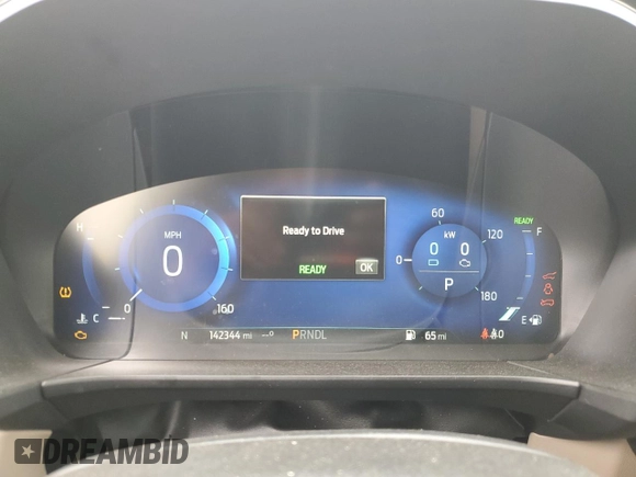2020 Ford Escape SE Sport Hybrid with VIN 1FMCU9BZ9LUC02152, listed as a Copart auction lot 60737725 with 142,344 mi miles and Salvage title. Bid and sale history available at DreamBid. Image 9.