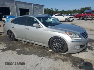2013 Hyundai Equus Signature с VIN KMHGH4JH4DU063096, выставлен на аукционе Copart как лот 59844795 с пробегом 133 213 миль миль и Списание • Salvage title. История ставок и продаж доступна на DreamBid. Изображение 4.