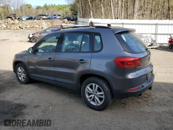 2016 Volkswagen Tiguan S with VIN WVGBV7AXXGW538299, listed as a Copart auction lot 54798525 with 149,961 mi miles and Clean Title. Bid and sale history available at DreamBid. Image 2.