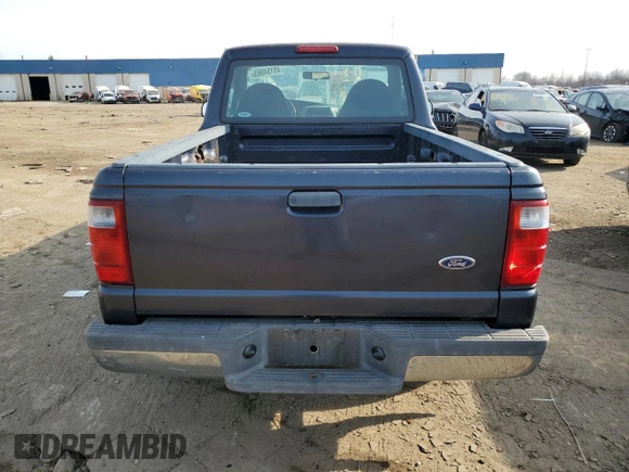 2003 Ford Ranger XL with VIN 1FTYR10D03PB32706, listed as a Copart auction lot 49154065 with 204,606 mi miles and Clean Title. Bid and sale history available at DreamBid. Image 6.