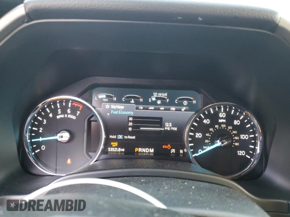 2021 Ford Expedition Max XLT with VIN 1FMJK1JT6MEA20383, listed as a Copart auction lot 41890895 with 53,521 mi miles and Salvage Title. Bid and sale history available at DreamBid. Image 9.