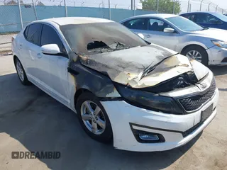 2015 Kia Optima LX with VIN 5XXGM4A78FG464232, listed as a IAAI auction lot 42097937 with Not Provided miles and . Bid and sale history available at DreamBid. Image 1.