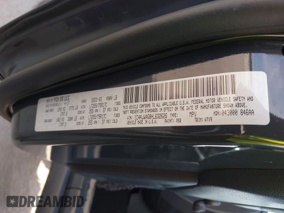 2017 Jeep Wrangler Sport with VIN 1C4AJWAG8HL632626, listed as a IAAI auction lot 42034847 with 71,451 mi miles and . Bid and sale history available at DreamBid. Image 9.