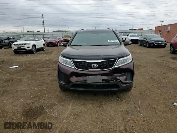 2014 Kia Sorento LX with VIN 5XYKT4A75EG458041, listed as a Copart auction lot 50915535 with 163,789 mi miles and Salvage Title. Bid and sale history available at carsss.com. Image 10.