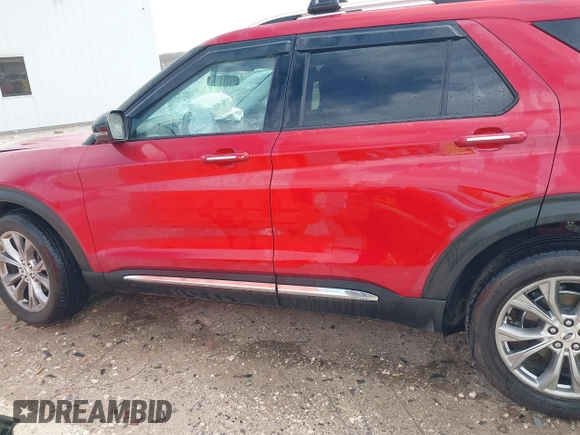 2021 Ford Explorer Limited with VIN 1FMSK8FH1MGC15667, listed as a IAAI auction lot 41812336 with 47,185 mi miles. Bid and sale history available at carsss.com. Image 15.