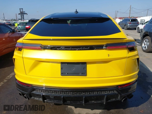 2022 Lamborghini Urus z VIN ZPBUA1ZL7NLA19290, wystawiony jako IAAI lot #41633013 z przebiegiem 17 566 mil mil oraz . Historia ofert i sprzedaży dostępna na DreamBid. Obrazek 17.