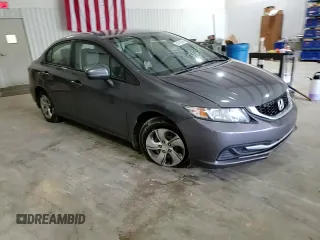 2015 Honda Civic Sedan LX with VIN 2HGFB2F59FH561516, listed as a Copart auction lot 50730755 with 103,934 mi miles and Salvage Title. Bid and sale history available at carsss.com. Image 10.