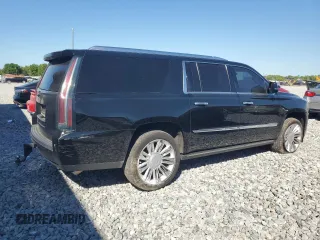 2016 Cadillac Escalade ESV Platinum z VIN 1GYS4KKJ1GR412121, wystawiony jako Copart lot #49411105 z przebiegiem 123 103 mil mil oraz Szkoda całkowita • Salvage title. Historia ofert i sprzedaży dostępna na DreamBid. Obrazek 3.