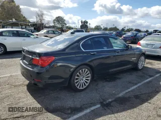 2012 BMW 7 Series 750i with VIN WBAKA8C57CDS99976, listed as a Copart auction lot 45202715 with 152,169 mi miles and Salvage title. Bid and sale history available at DreamBid. Image 3.