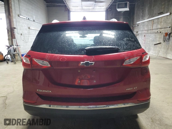 2019 Chevrolet Equinox LT with VIN 3GNAXUEV3KL367340, listed as a Copart auction lot 53789645 with Not Provided miles and Salvage Title. Bid and sale history available at DreamBid. Image 6.