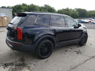 2022 Kia Telluride SX with VIN 5XYP5DHCXNG324600, listed as a Copart auction lot 63943025 with 37,174 mi miles and Salvage title. Bid and sale history available at DreamBid. Image 3.