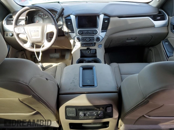 2020 GMC Yukon XL SLT with VIN 1GKS1GKC0LR160258, listed as a Copart auction lot 76796114 with 0 mi miles and Salvage Title. Bid and sale history available at carsss.com. Image 8.