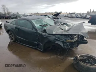 2008 Ford Mustang GT Deluxe with VIN 1ZVHT82H585179790, listed as a Copart auction lot 46701875 with Not provided miles and Salvage title. Bid and sale history available at DreamBid. Image 4.