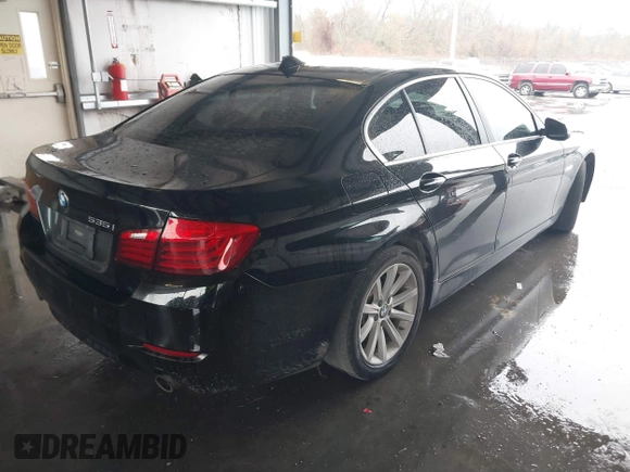 2014 BMW 5 Series 535i with VIN WBA5B1C53ED476916, listed as a IAAI auction lot 41380780 with 89,253 mi miles. Bid and sale history available at carsss.com. Image 4.