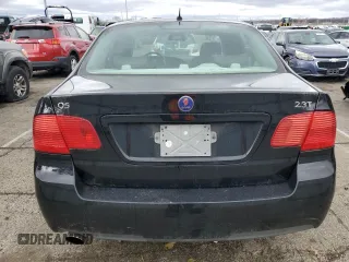 2009 Saab 9-5 with VIN YS3ED49G393501261, listed as a Copart auction lot 49577015 with 131,731 mi miles and Salvage Title. Bid and sale history available at carsss.com. Image 6.
