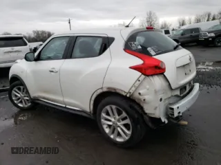 2013 Nissan Juke SV with VIN JN8AF5MV5DT214951, listed as a Copart auction lot 81961874 with 113,270 mi miles and Salvage Title. Bid and sale history available at carsss.com. Image 2.